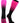 TCK socks Hot Pink/Black / Small TCK Elite Breaker Striped Athletic Socks | Over-the-Calf Soccer & Baseball