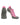 TCK socks Hot Pink/Grey / Small Performance Golf Socks Men's and Women's No Show Tab