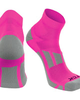 TCK socks Hot Pink / Medium Athletic Performance Ankle Socks for Men and Women