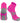 TCK socks Hot Pink / Medium Athletic Performance Ankle Socks for Men and Women