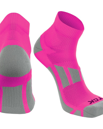 TCK socks Hot Pink / Medium Athletic Performance Ankle Socks for Men and Women