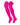 TCK socks Hot Pink / Medium Prosport Over the Knee Socks M