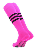 MadSportsStuff x TCK Made in USA Classic 3-Stripe Dugout Socks