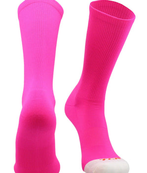 TCK socks Hot Pink / Small Athletic Prosport Performance Crew Socks For All Sports