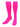 TCK socks Hot Pink / Small Finale Soccer Sock