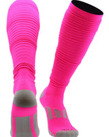 TCK socks Hot Pink / Small Scrunch Football Socks For Boys and Men