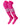 TCK socks Hot Pink/White/Pink / Large Dugout Pink Breast Cancer Awareness Socks