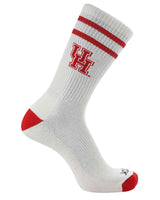 TCK socks Houston Cougars / Large Houston Cougars | Vintage | NCAA Mens and Womens Soft Cotton Sock