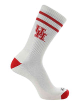 TCK socks Houston Cougars / Large Houston Cougars | Vintage | NCAA Mens and Womens Soft Cotton Sock