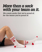 TCK socks Houston Cougars | Vintage | NCAA Mens and Womens Soft Cotton Sock