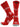 TCK socks Houston Scarlet/Grey / Large Houston Cougars Mayhem Crew Socks