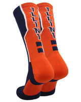 TCK socks Illinois Fighting Illini Socks Perimeter Crew