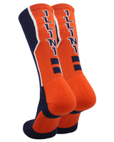 TCK socks Illinois Fighting Illini Socks Perimeter Crew