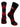 TCK socks Indiana Crimson/Black / Large Indiana Hoosiers Socks Game Day Striped Crew Socks