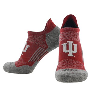 TCK socks Indiana Hoosiers / Large Indiana Hoosiers No Show Tour Socks