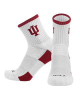 TCK socks Indiana Hoosiers / Large NCAA Quarter Socks - Indiana Hoosiers