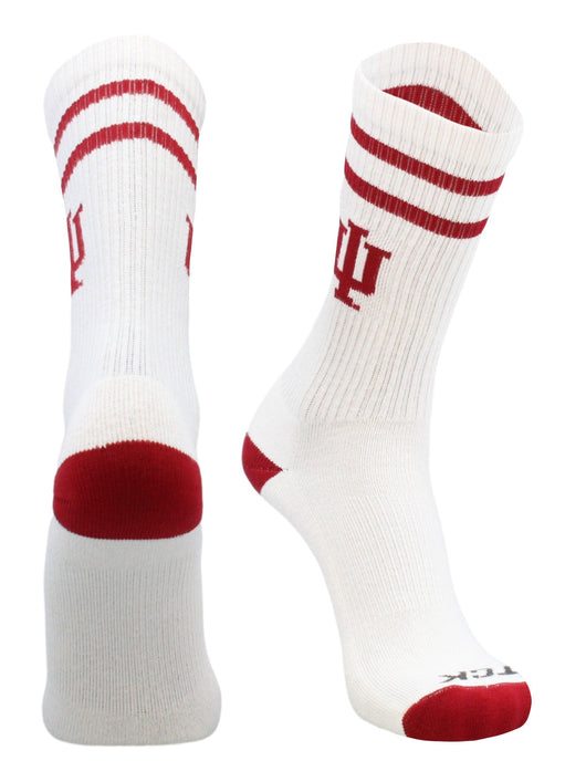 TCK socks Indiana Hoosiers / Large Vintage Indiana Hoosiers Socks NCAA Socks For Men and Womens Soft Cotton Sock