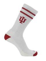 NCAA Vintage College Striped Socks - Indiana Hoosiers (Large)