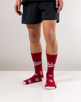 TCK socks Indiana Hoosiers Mayhem Crew Socks (Made in USA)