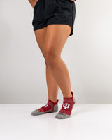 TCK socks Indiana Hoosiers Tour No Show Tab Socks - Made in USA