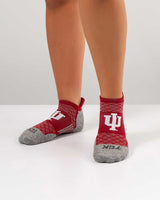 TCK socks Indiana Hoosiers Tour No Show Tab Socks - Made in USA