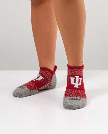 TCK socks Indiana Hoosiers Tour No Show Tab Socks - Made in USA