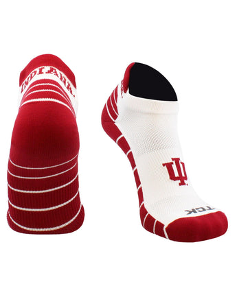 TCK socks Indiana White/Crimson / Large Indiana Hoosiers Golf Socks