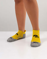 TCK socks Iowa Hawkeyes Tour No Show Tab Socks - Made in USA