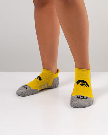 TCK socks Iowa Hawkeyes Tour No Show Tab Socks - Made in USA