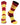 TCK socks Iowa State Cardinal/Gold / Large Iowa State Cyclones Socks Game Day Striped Crew Socks