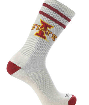 TCK socks Iowa State Cyclones / Large Iowa State Cyclones | Vintage | NCAA Mens and Womens Soft Cotton Sock