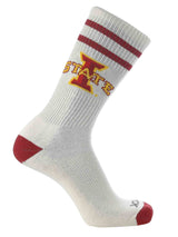 NCAA Vintage College Striped Socks - Iowa State Cyclones (Large)