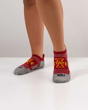 TCK socks Iowa State Cyclones Tour No Show Tab Socks - Made in USA