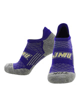 JMU Dukes No Show Tour Socks - Made in USA