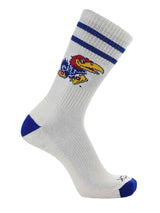 TCK socks Kansas Jayhawks / Large Kansas Jayhawks | Vintage | NCAA Mens and Womens Soft Cotton Sock