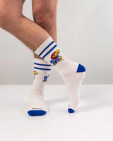 Kansas Jayhawks | Vintage | NCAA Mens and Womens Soft Cotton Sock