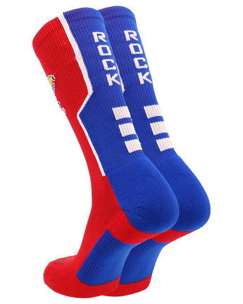 TCK socks Kansas Rock Chalk Jayhawks Socks Perimeter Crew