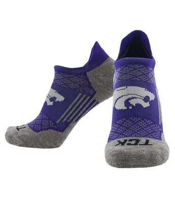 TCK socks Kansas State Wildcats Tour No Show Tab Socks - Made in USA