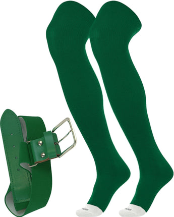 Prosport Over the Knee Socks and Belt | Uniform Combo Set