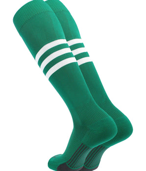 MadSportsStuff x TCK Made in USA Classic 3-Stripe Dugout Socks