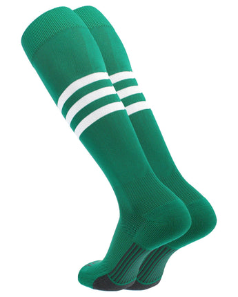 MadSportsStuff x TCK Made in USA Classic 3-Stripe Dugout Socks