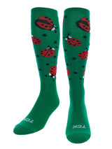 TCK socks Kelly / Large Ladybug Athletic Knee High Socks