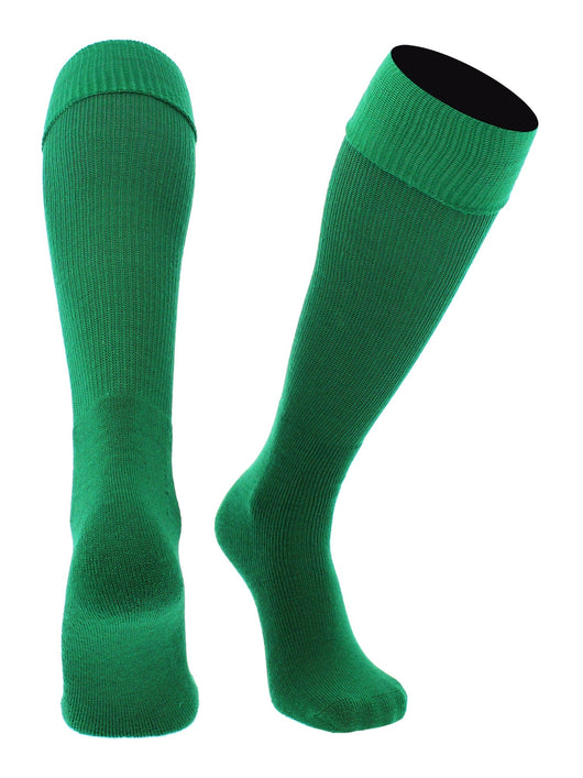 TCK socks Kelly / X-Large Soccer Socks Youth Toddler Adult Fold Down Top MS Multisport Tube Socks