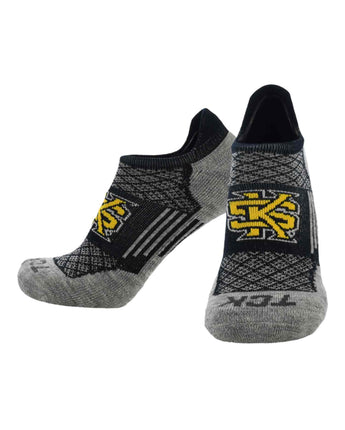 Kennesaw St. Owls No Show Tour Socks - Made in USA