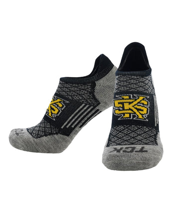 TCK socks Kennesaw St. Owls No Show Tour Socks - Made in USA