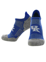 TCK socks Kentucky Wildcats / Large Kentucky Wildcats Tour No Show Tab Socks - Made in USA