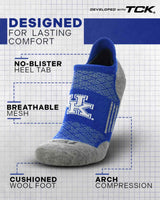 TCK socks Kentucky Wildcats Tour No Show Tab Socks - Made in USA