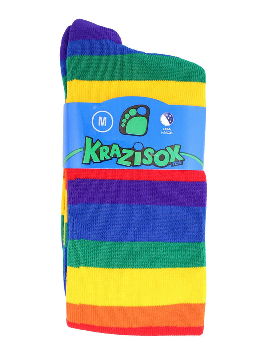 TCK socks Krazisox Rainbow Stripes Socks