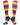 TCK socks Krazisox Rainbow Stripes Socks