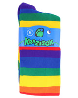 TCK socks Krazisox Rainbow Stripes Socks